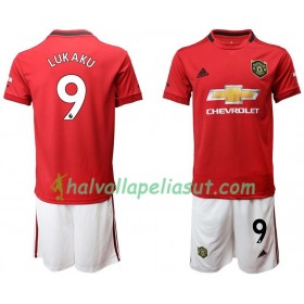 Jalkapallo Pelipaidat Manchester United Lukaku 9 Lasten Kotipaita 2019-2020 Lyhythihainen